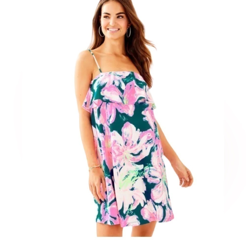 LILLY Pulitzer annastasha floral shift dress